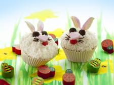 Wiosenne babeczki - zajączki czy kwiatuszki?