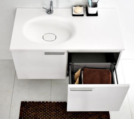 Matowa umywalka do kolekcji Sycylia