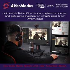 AVerMedia zaprasza na TwitchCon Europe 2019