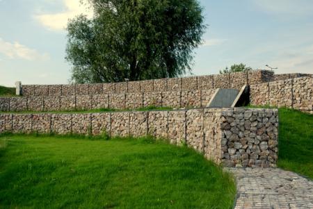 Gabiony - Centrum Wodne SGGW