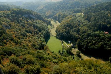 Lotnicze - meandry Prądnika. Fot. R.Cieślik
