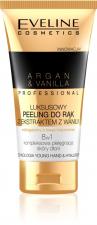 Eveline Cosmetics Luksusowy Peeling do rąk z ekstraktem z wanilii ARGAN & VANILLA