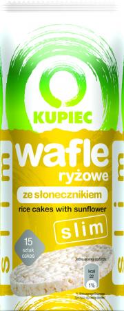 Wafle ze słonecznikiem
