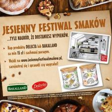 Jesienny Festiwal Smaków Grupy Bakalland. Tyle nagród, że można dostać wypieków!