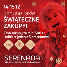 Serenada rozdaje prezenty na święta - specjalna akcja promocyjna