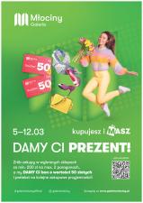 Galeria Młociny z okazji Dnia Kobiet przygotowała dla swoich klientek i nie tylko niespodzianki!