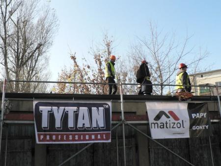 Egzamin państwowy w Ośrodku Kształcenia  Dekarzy w Łodzi Fot. Selena