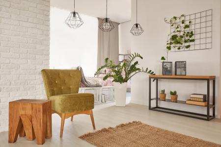 Nowoczesne wnętrze z elementami country chic może prezentować się bardzo stylowo Fot. Kaczkan