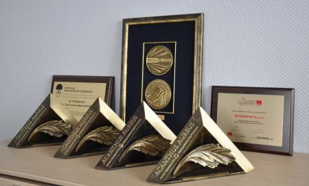 Firma TBI Technology już kilkakrotnie została laureatką narody Acanthus Aureus podczas Targów ITM.