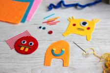 SZYJEMY BRELOKI Z FILCU - WARSZTATY KREATYWNE - ŁÓDŹ