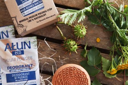 ałun potasowy i pumeks Hammam