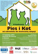 III Konferencja "Pies i kot – od schroniska do skutecznej adopcji"