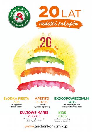 20. urodziny Centrów Handlowych Auchan