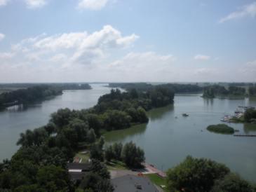 z Mysiej wieży w Kruszwicy