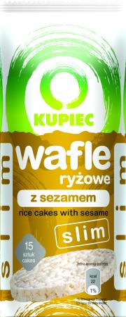 Wafle z sezamem