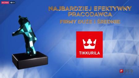 Tikkurila Najbardziej Efektywny Pracodawca