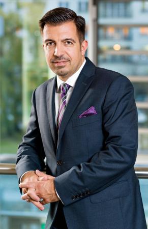 Rafał Hiszpański, prezes zarządu Towarzystwa Ubezpieczeń Euler Hermes i spółki Euler Hermes Services