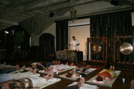 Koncert na gongi tybetańskie, Manor House SPA