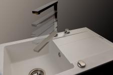 Satellita Pyramis „znika” w zlewozmywaku