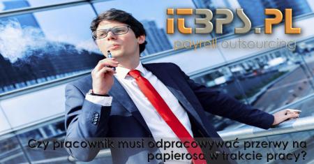 Czy pracownik musi odpracowywać przerwy na papierosa w trakcie pracy?