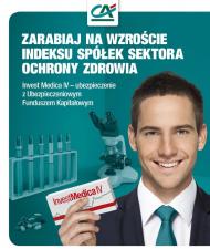 Ubezpiecz się i zainwestuj w indeks ochrony zdrowia. Oferta Invest Medica IV w Credit Agricole