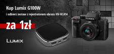 Kup aparat Panasonic LUMIX G100 w przedsprzedaży i odbierz prezent za złotówkę!