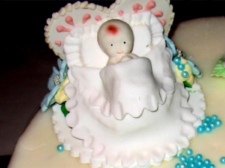 Dzidziuś - dekoracja tortu