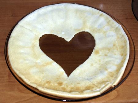 Naleśnik na walentynki