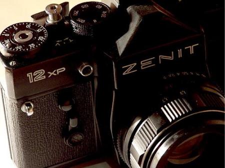 Aparat Zenit - zbliżenie