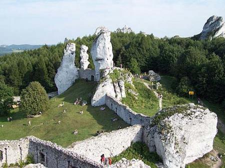 Ruiny zamku w Ogrodzieńcu